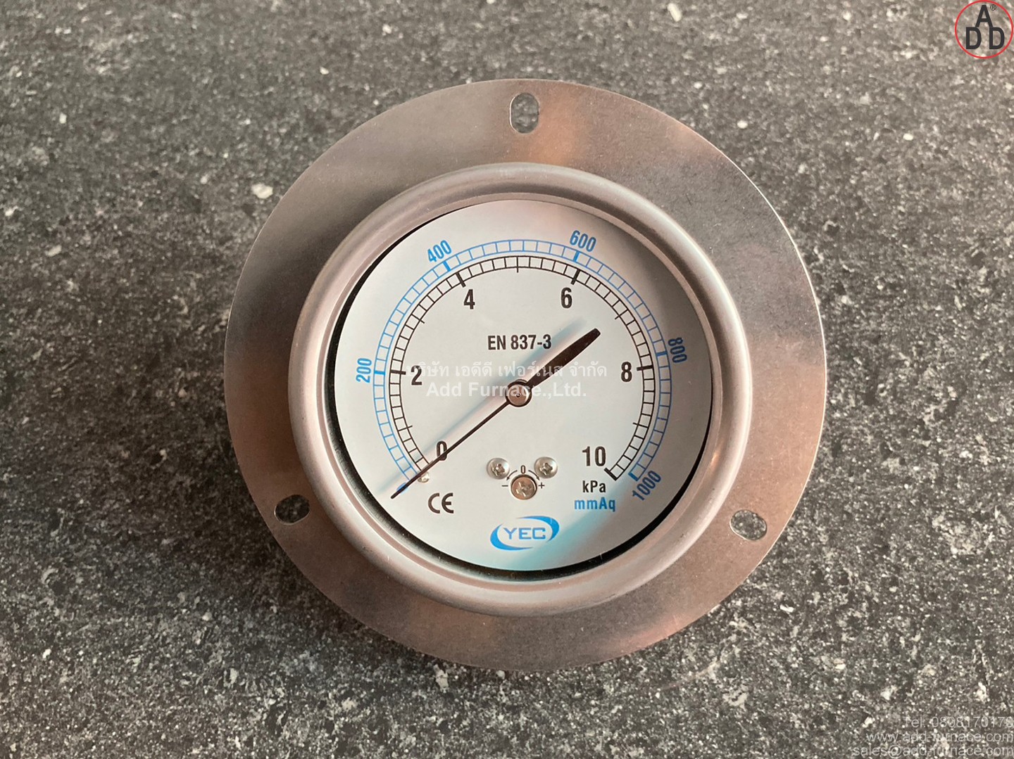 YEC Pressure Gauge 0-10kPa(4)